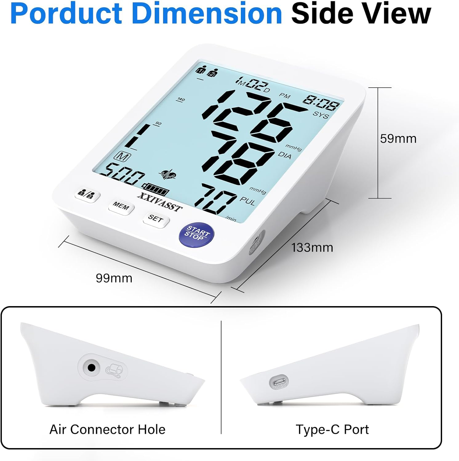 Upper Arm Blood Pressure Monitor - Image 2