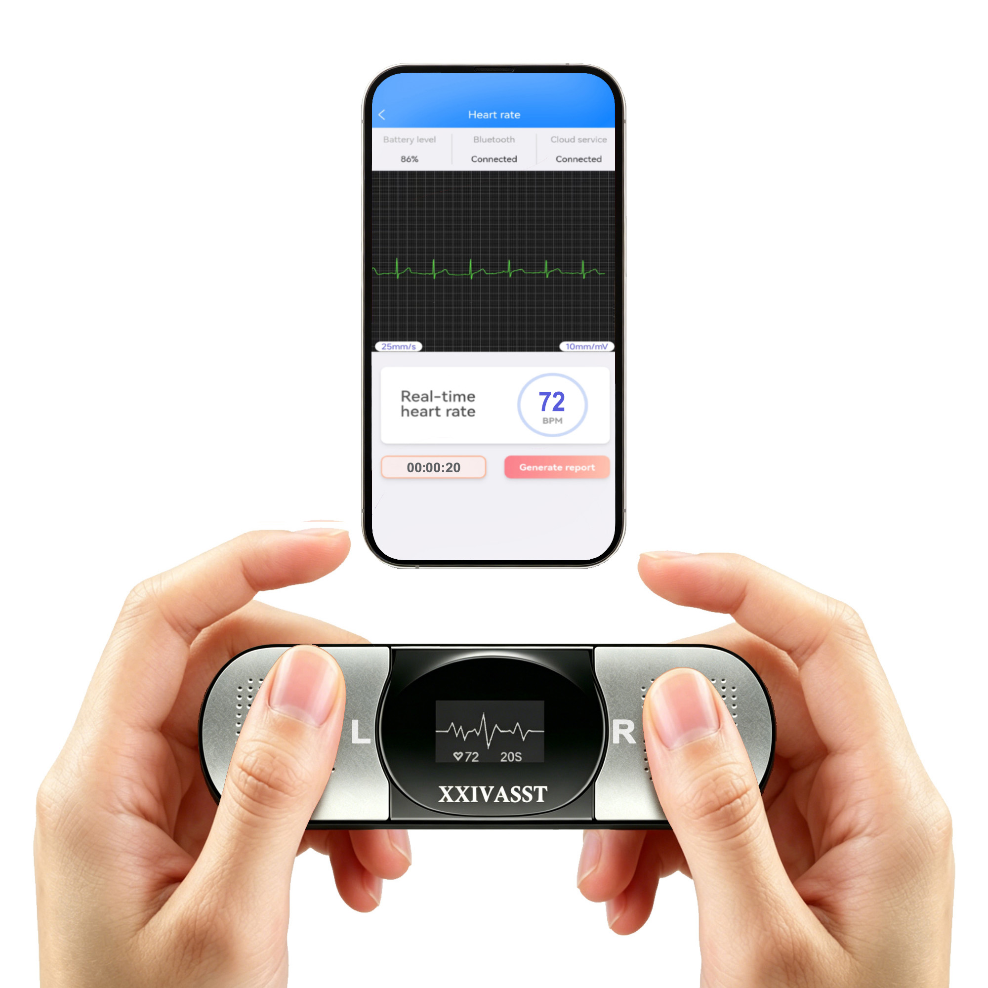 6-Lead Portable EKG Monitor - Image 3